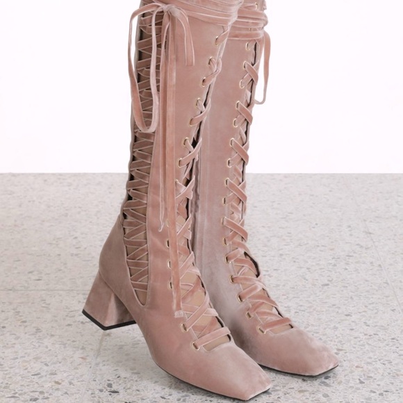 Zimmermann lace up Boots size 41 - Picture 2 of 5